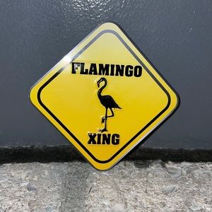 Flamingo Xing small magnet